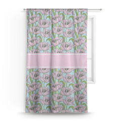 Wild Tulips Curtain Panel - Custom Size