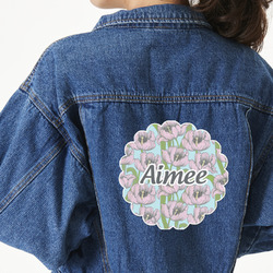 Wild Tulips Large Custom Shape Patch - 2XL (Personalized)