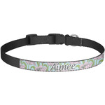 Wild Tulips Dog Collar - Large (Personalized)