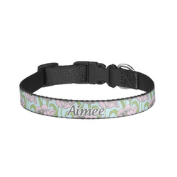 Wild Tulips Dog Collar - Small (Personalized)