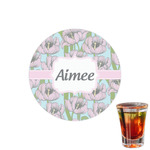 Wild Tulips Printed Drink Topper - 1.5" (Personalized)