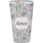 Wild Tulips Pint Glass - Full Color (Personalized)
