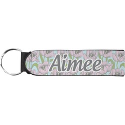 Wild Tulips Neoprene Keychain Fob (Personalized)