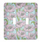 Wild Tulips Light Switch Cover (2 Toggle Plate)