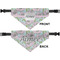 Wild Tulips Medium Dog Bandana Approval