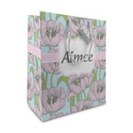 Wild Tulips Medium Gift Bag (Personalized)