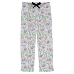 Wild Tulips Mens Pajama Pants - XS