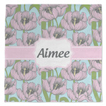 Wild Tulips Microfiber Dish Towel (Personalized)