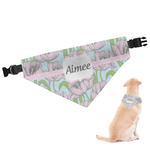 Wild Tulips Dog Bandana (Personalized)