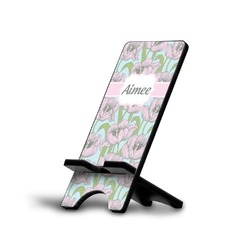 Wild Tulips Cell Phone Stand (Large) (Personalized)