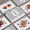 Wild Tulips Playing Cards - Front & Back View