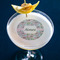 Wild Tulips Printed Drink Topper - Medium - In Context