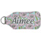 Wild Tulips Sanitizer Holder Keychain - Large (Back)