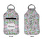 Wild Tulips Sanitizer Holder Keychain - Small APPROVAL (Flat)