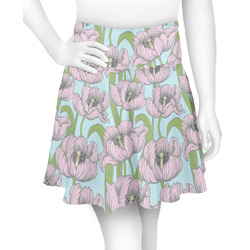 Wild Tulips Skater Skirt - Medium