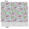 Wild Tulips Tissue Paper - Heavyweight - Medium - Front & Back