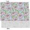 Wild Tulips Tissue Paper - Heavyweight - XL - Front & Back