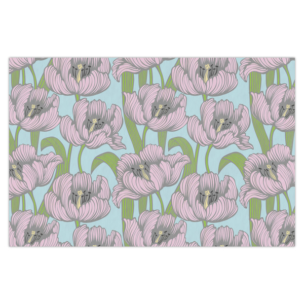 Custom Wild Tulips X-Large Tissue Papers Sheets - Heavyweight