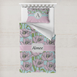 Wild Tulips Toddler Bedding Set - With Pillowcase (Personalized)
