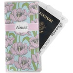 Wild Tulips Travel Document Holder