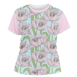 Wild Tulips Women's Crew T-Shirt - 2X Large