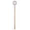 Wild Tulips Wooden 7.5" Stir Stick - Round - Single Stick