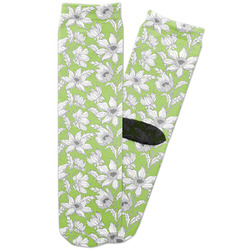 Wild Daisies Adult Crew Socks