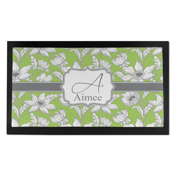 Custom Wild Daisies Bar Mat - Small (Personalized)