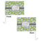 Wild Daisies Car Flag - 11" x 8" - Front & Back View