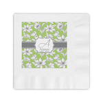 Wild Daisies Coined Cocktail Napkins (Personalized)