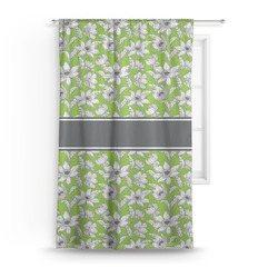 Wild Daisies Curtain Panel - Custom Size