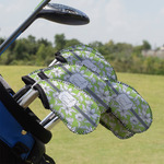 Wild Daisies Golf Club Iron Cover - Set of 9 (Personalized)