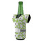 Wild Daisies Jersey Bottle Cooler - ANGLE (on bottle)