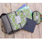 Wild Daisies Large Backpack - Gray - With Stuff