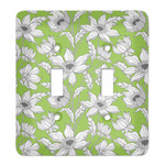 Wild Daisies Light Switch Cover (2 Toggle Plate)