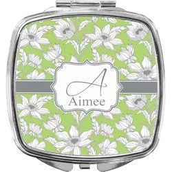 Wild Daisies Compact Makeup Mirror (Personalized)