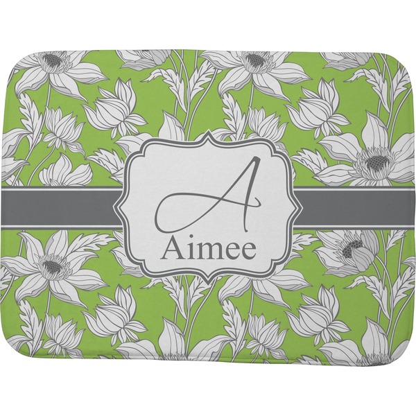 Custom Wild Daisies Memory Foam Bath Mat - 48"x36" (Personalized)