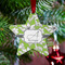 Wild Daisies Metal Star Ornament - Lifestyle