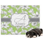 Wild Daisies Dog Blanket - Large (Personalized)