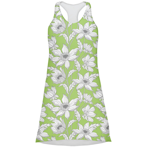 Custom Wild Daisies Racerback Dress - Large