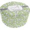 Wild Daisies Round Pouf Ottoman (Top)