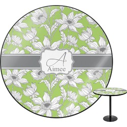 Wild Daisies Round Table (Personalized)