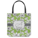 Wild Daisies Canvas Tote Bag - Large - 18"x18" (Personalized)