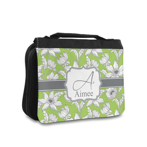 Custom Wild Daisies Toiletry Bag - Small (Personalized)