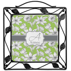 Wild Daisies Square Trivet (Personalized)