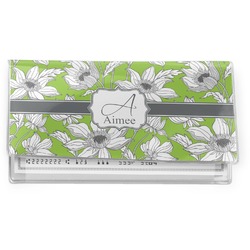 Wild Daisies Vinyl Checkbook Cover (Personalized)