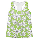 Wild Daisies Womens Racerback Tank Top - Large