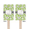 Wild Daisies Wooden 6.25" Stir Stick - Rectangular - Double Sided - Front & Back