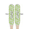 Wild Daisies Wooden Food Pick - Paddle - Double Sided - Front & Back