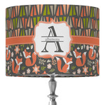 Fox Trail Floral 16" Drum Lamp Shade - Fabric (Personalized)